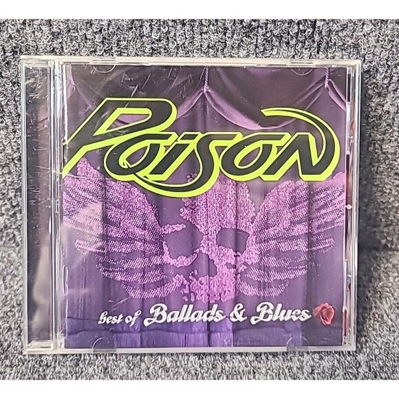 Vintage Poison – Best Of Ballads & Blues CD (2003) Capitol Records - Picture 1 of 5